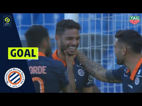Goal Pedro MENDES (8' MONTPELLIER HÉRAULT SC)MONTPELLIER HÉRAULT SC-RC STRASBOURG ALSACE (4-3) 20/21