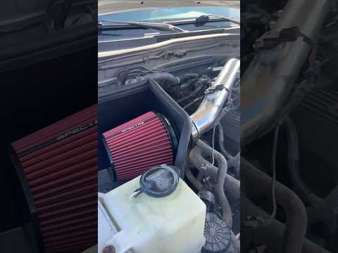 Spectre performance cold air intake on a 2012 toyota tacoma 4Cyl #tacoma #tacomanation