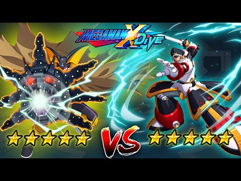 Bass GS 5* Vs Colonel 5* - Mega Man X DiVE (Mobile Controls PvP)