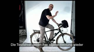 preview picture of video 'ExtraEnergy Test 2012: Blue Label Cruiser Hybrid Bosch'