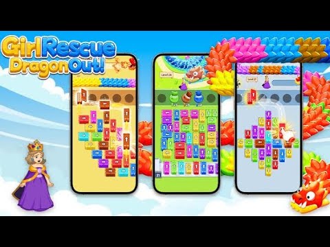 Girl Rescue: Dragon Out! (by WONDER GROUP) IOS Gameplay Video (HD)
