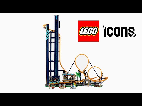 LEGO Icons 10303 – Loop Coaster - Unboxing and Speed Building