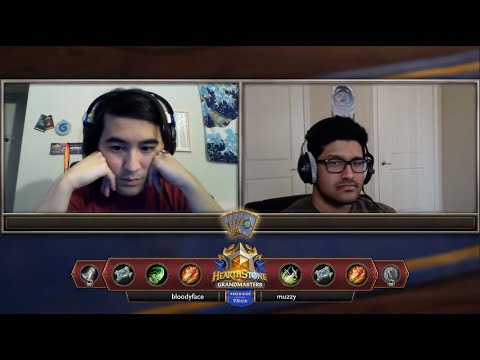 bloodyface vs muzzy - Division A - Hearthstone Grandmasters Americas 2020 Season 2 - Week 7 | Part 1