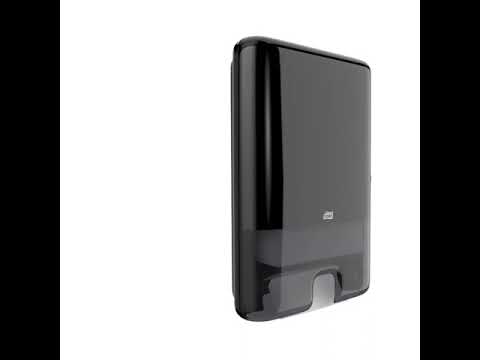 Dispenser Tork H2 552008 til interfold håndklædeark sort maxi