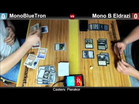 [MTG-Modern] Mono Blue Tron vs Mono Black Eldrazi - casted by pierakor