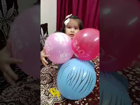 mummy ne vedika ko bht sare balloon diye 😱😱😱😱😱or vedika ne sare fod diye #sitagurjarofficial