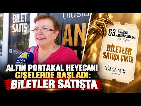 Altın Portakal heyecanı gişelerde başladı: Biletler satışta