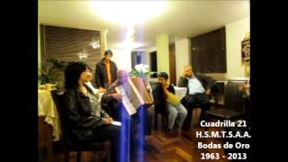 "Himno al Señor de los Milagros" y "Como no creer en Dios" en acordeón - Cuadrilla 21 13/04/13