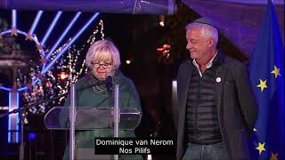 SPEECH Nos Pilifs Dominique van Nerom (Share the light prize) Eurochanukah 2021