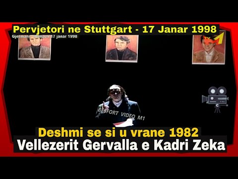 Deshmite rreth vrasjes te vellezerve Gervalla e Kadri Zeka me 17 janar 1982