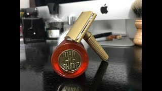 Head Shave using Secret Artisan &quot;Jaffa&quot; Soap, Karve CB and Turn &#39;n&#39; Shave Ghost Knot!!!!!