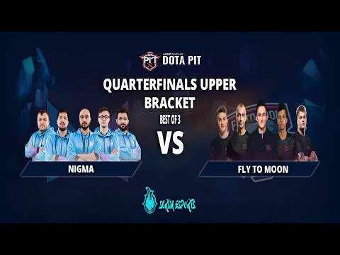 NIGMA vs FLY TO MOON - OGA DOTA PIT: EU/CIS SEASON 2 - QUARTERFINALS - UPPER BRACKET