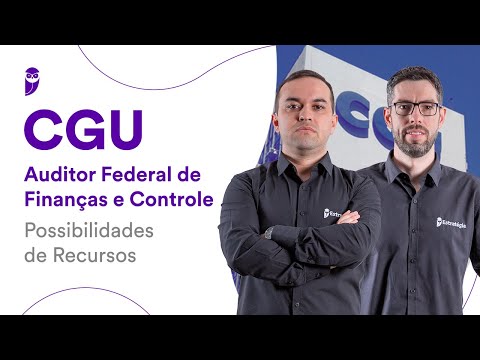Concurso CGU - Auditor Federal de Finanças e Controle - Possibilidades de Recursos