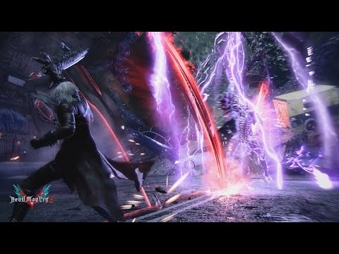 Devil May Cry 5 - The Sons Of Sparda vs Cavaliere Angelo - DMD - Turbo (No Damage)