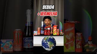 Criando a bebida mais vermelha do planeta!#criando #drink #bebida #monster #morango #asmr