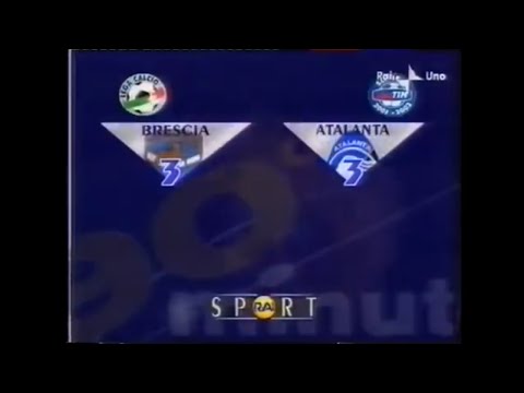 Serie A 2001-2002 - 5a - Brescia - Atalanta 3-3 (30/09/2001)