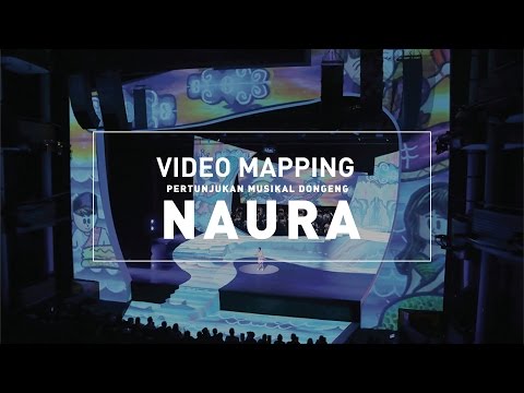 Short Doc | VIDEO MAPPING STAGE Konser Dongeng Naura 1