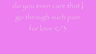 Tynisha keli - Dear love Lyrics on screen