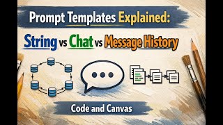 Prompt Templates Explained: String vs Chat vs Message History