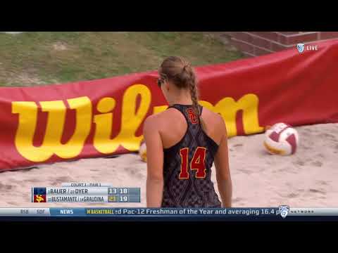 Beach Volleyball: USC 4, Pepperdine 1 - Highlights 4/11/2019