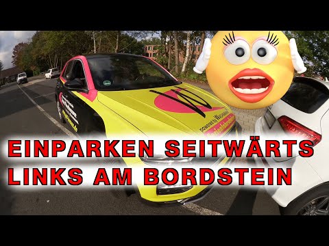 Einparken Teil 4/4 am Bordstein nach links