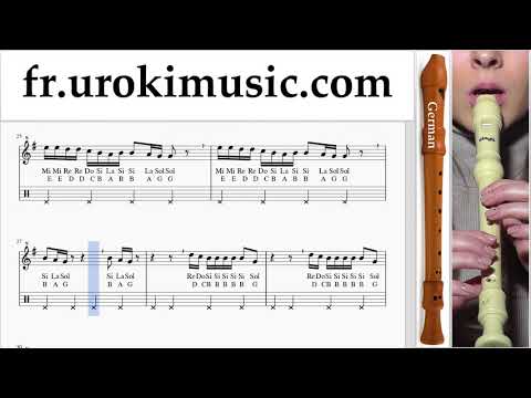 Comment Jouer de la Flute à bec (G.) Drake - God’s Plan Tab Tablature um-i829