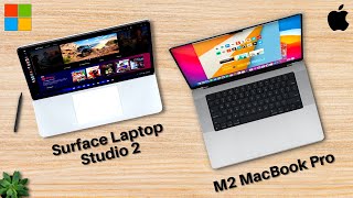 Microsoft Surface Laptop Studio 2 Vs Apple M2 MacBook Pro | Make it Simple