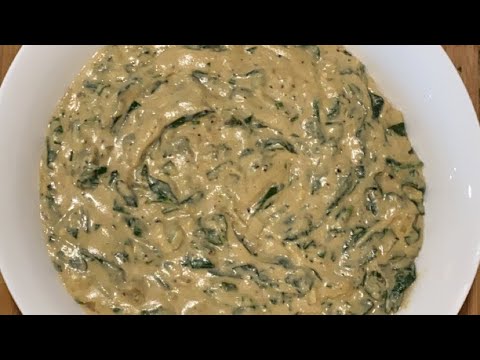 Spinach Madeleine (Plant-Based!)