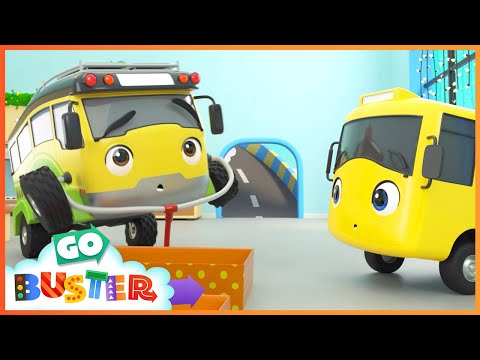 The Christmas Present Mix Up | Go Buster | Baby Cartoon | Kids Video | ABCs and 123s