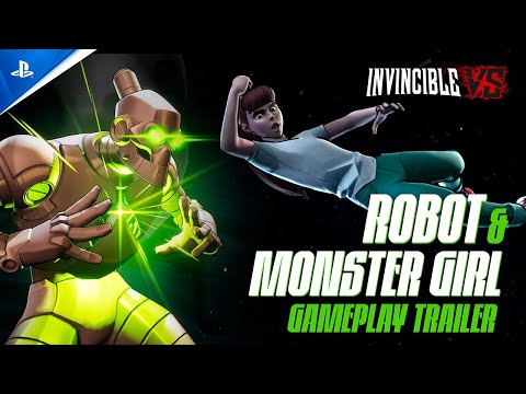 Invincible VS - Robot & Monster Girl Gameplay Trailer | PS5 Games