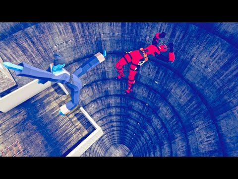 "TAEKWONDO KICK" INTO THE MINE TO GOD'S ARCHER | TABS - Totally Accurate Battle Simulator