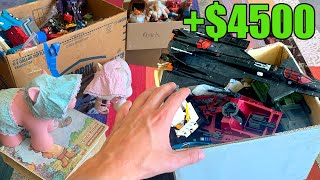 RARE TOYS EVERYWHERE | Estate Sale Mega Haul!