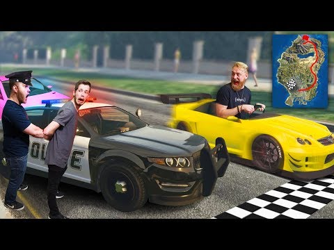 DON'T Break ANY Laws While Racing Across The Map! | GTA5 Video