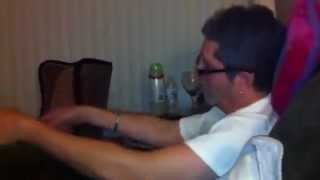 Dad Goes Crazy Over Movie Credits