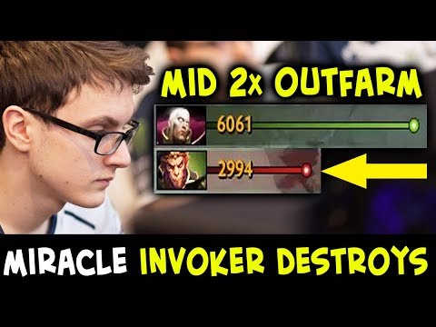 Miracle INVOKER 100% OUTPLAYS mid Monkey King