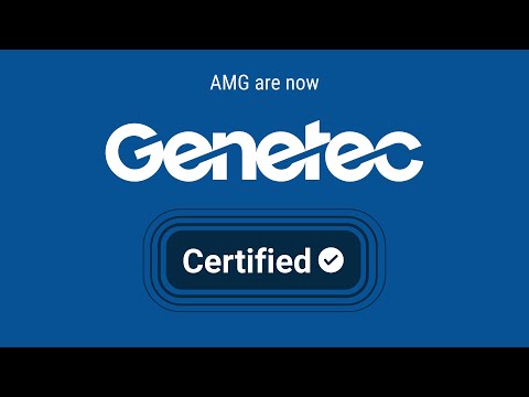 AMG are now Genetec Certified!