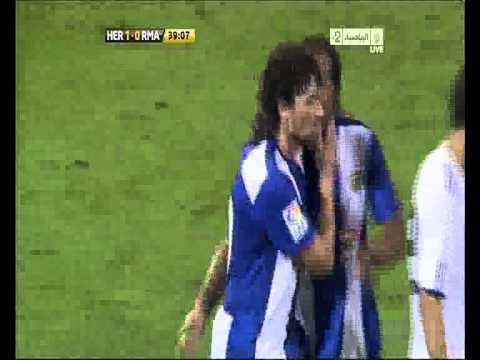 Hércules Vs Real Madrid : El gol de Sendoa (39')