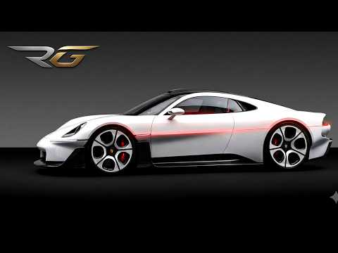 Thumbnail for Porsche Mission S: Mid-Engined Super Sports Car | First Look at Interior & Exterior by Porsche Mission S