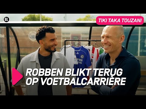 ARJEN ROBBEN neemt het op tegen Touzani op blote voeten 🦶| TIKI TAKA TOUZANI #19 | NPO 3 TV