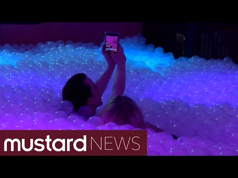 Massive adult ball pit installed at Mercy nightclub in Norwich