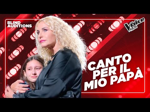 Aurora dedica “Ovunque Sarai” di Irama al suo papà | The Voice Kids 3 Blind Auditions