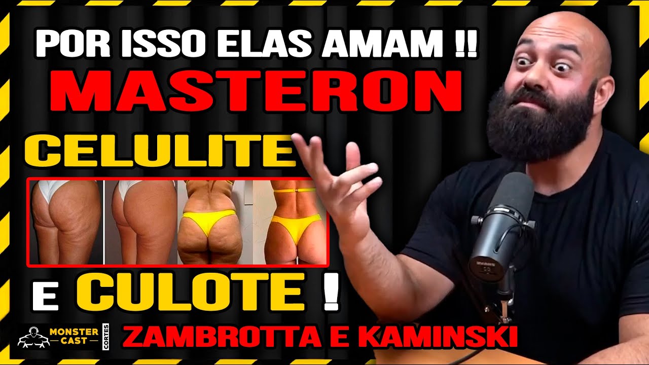 REDUTOR DE CELULITE E CULOTE ! O SEGREDO DAS MUSAS FITNESS ! " MASTERON " | KAMINSKI & ZAMBROTTA