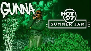 Gunna keeps it player on the Summer Jam stage