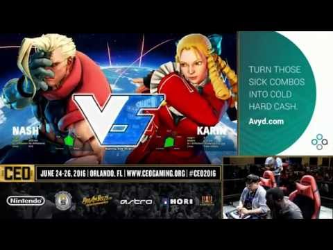 CEO2016 SFV RUMBLE - TASTY STEVE vs EG JUSTIN WONG