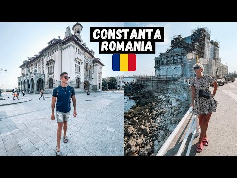 CONSTANTA, The Romanian Beach CITY! Our HONEST Impressions!? (City Tour)