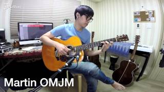 Video thumbnail for om 바디 스패셜 om body guitars  Martin OMJM ,Martin OM-21 special , Sigma omr-1st by JoiL TV