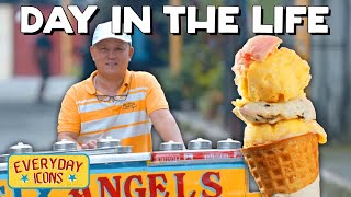 How Dirty Ice Cream is Made (Filipino Sorbetes)