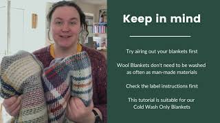 How to Wash a Wool Blanket