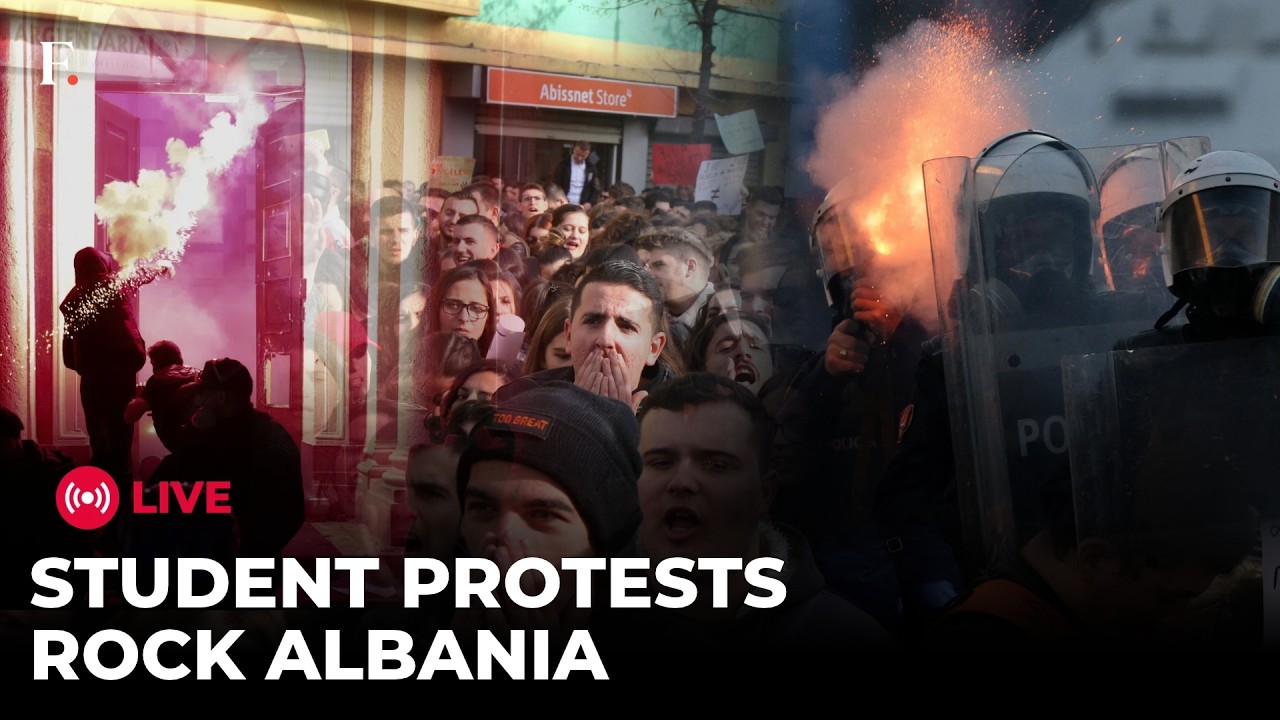 Albania Protests LIVE: Albania Student Protests Escalate as Government Buildings Are Attacked