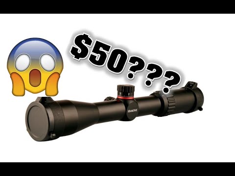 Simmons 3x9 Budget Scope and Range Review